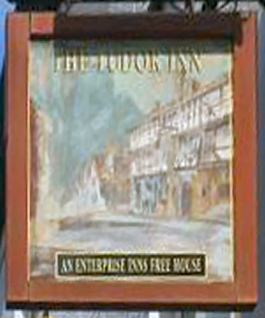 Tudor Inn sign 2010