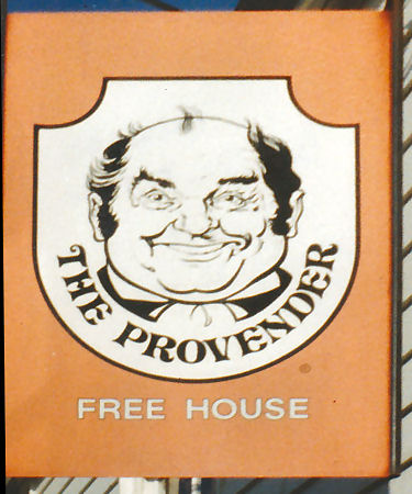 Provender sign 1987