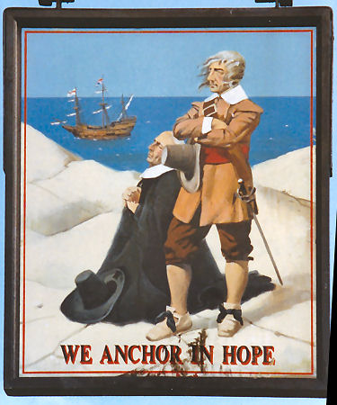 We Anchor in Hope sign 1992