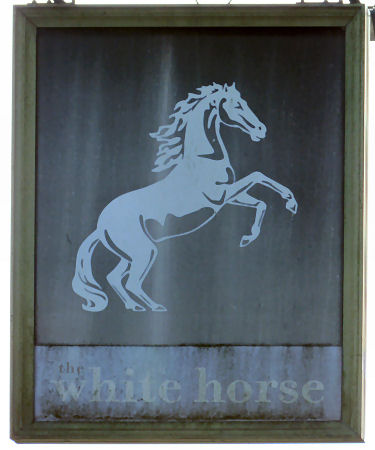 White Horse sign 2015