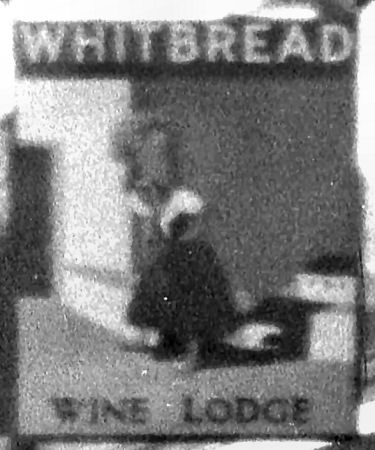 Wine Lodge sign 1955