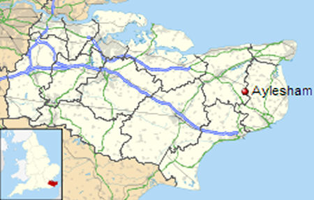 Atlesham map