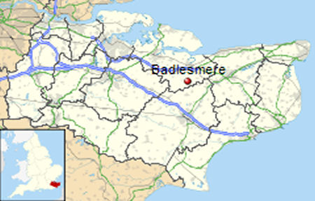 Badlesmere map