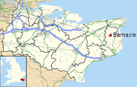 Barnsole map
