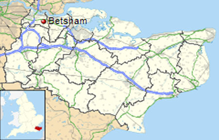 Betsham map