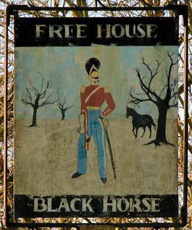 Black Horse sign 2014