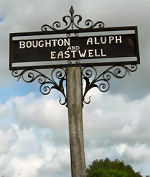 Boughton Aluph sign