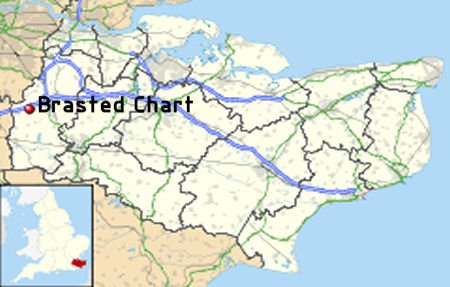 Brasted Chart map