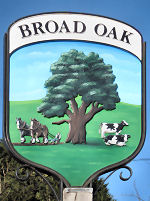 Broad Oak sign