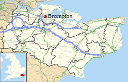 Brompton map