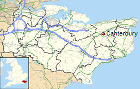 Camterbury map