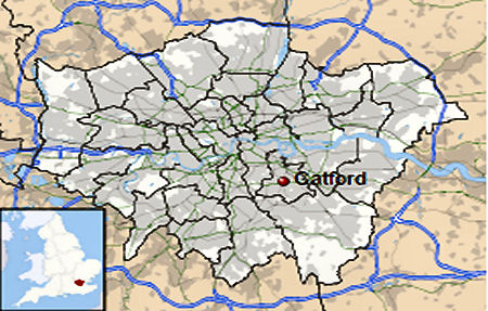 Catford map