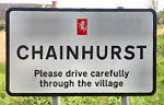 Chainhurst sign