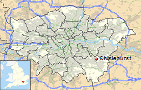 Chislehurst map