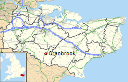Cranbrook map