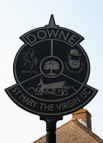 Downe sign