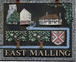 East Malling sign