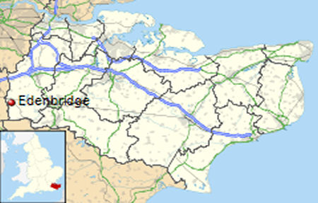 Edenbridge map