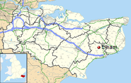 Elham map