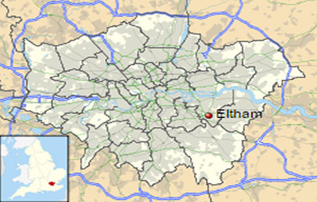 Eltham-map