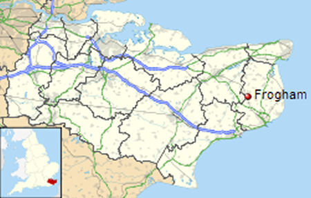 Frogham map