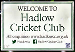 Hadlow sign