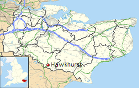 Hawkhurst map