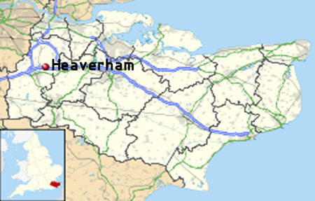 Heaverham map
