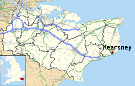 Kearsney-map
