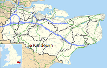 Kilndown map