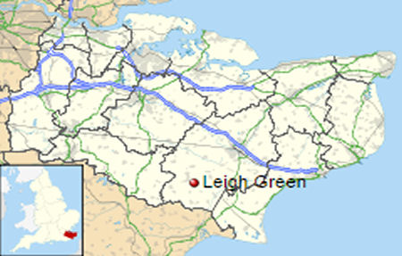 Leigh Green map