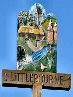 Littlebourne sign