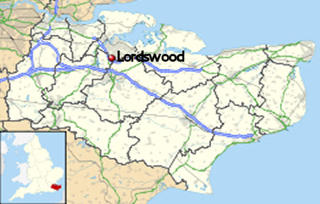 Lordswood map