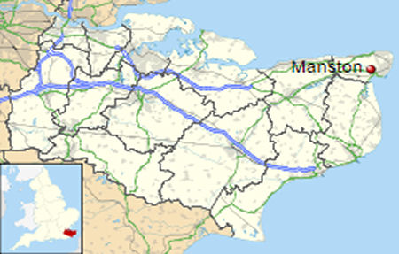 Manston map