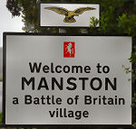 Manston sign