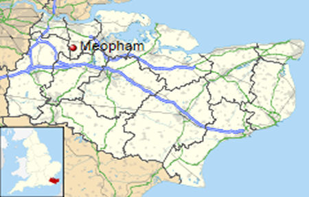 Meopham map