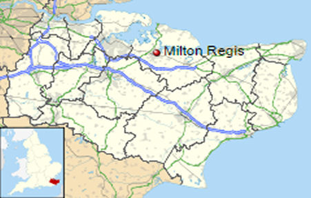 Milton Regis map