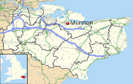 Murston map