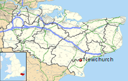 Newchurch map
