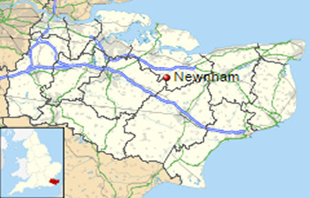 Newnham map