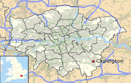 Orpington map