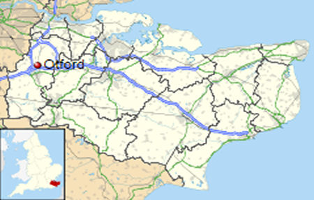 Otford map