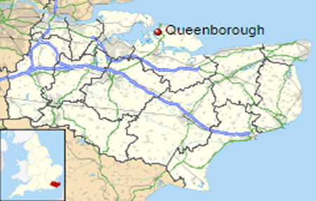 Queenborough map