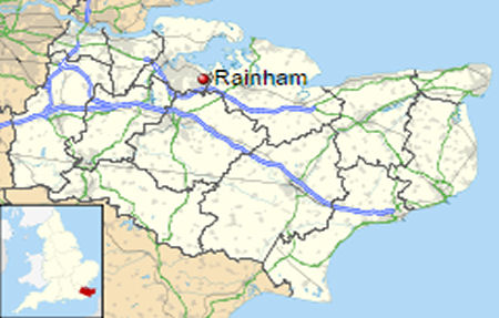 Rainham map