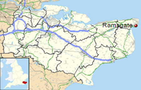 Ramsgate map