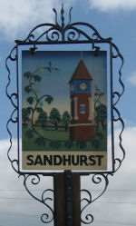 Sandhurst sign