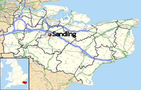Sandling map