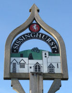 Sissinghurst Boundary Sign