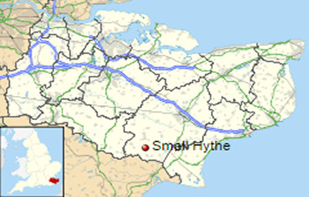Small Hythe map