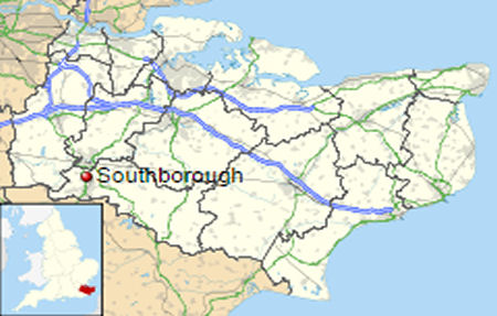 Southborough map